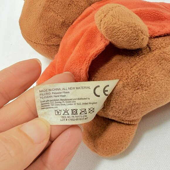 Mercis Jazwares Miffy Nijntje Melanie Plush Bunny Rabbit Toy Dutch Orange Shirt - Picture 10 of 12